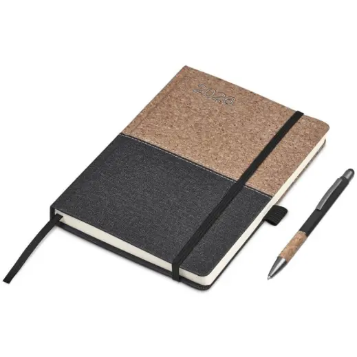 Okiyo Toshi A5 2026 Diary & Pen Set Unbranded